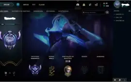 CONTA LOL DIAMANTE