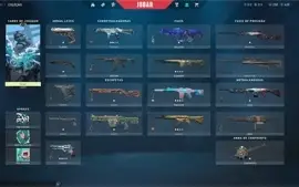 Conta LOL+Valorant 153 skins no lol, diamante 1 valorant