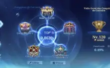 Conta Mobile Legends mais de 500 skins