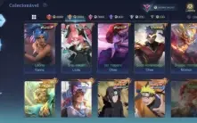 Conta Mobile Legends mais de 500 skins