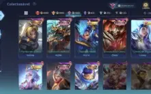 Conta Mobile Legends mais de 500 skins