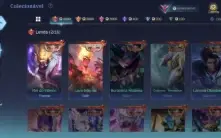 Conta Mobile Legends mais de 500 skins