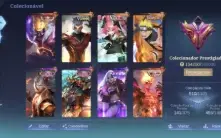 Conta Mobile Legends mais de 500 skins