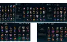 VENDO CONTA LOL FULL CAMPEÃO, 20 PAGINA DE RUNAS E 129 SKINS