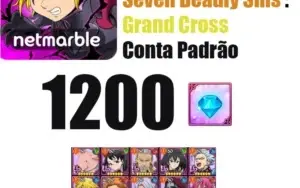 Conta De Seven Deadly Sins Grand Cross (7ds) 1.2k Diamantes