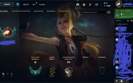 CONTA LOL  (PLATINA)