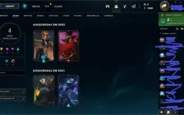CONTA LOL  (PLATINA)