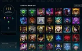 CONTA LOL PLATINA 3 TODOS CAMPEÕS +106 SKINS