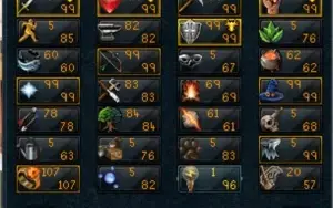 conta RS3 High Level com varias quests incluindo prifidinas