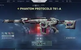 Conta valorant platina 2 com skins