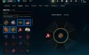 Conta bronze 1 com 30 Champs e 7 Skins + 2310 RP