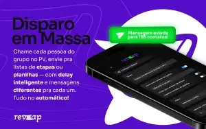 🤖 RevZap Pro - Robô/DISPARO/ 59,90 R$ - 30 DIAS