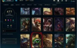 Riven Campeonato/Ramus Rei/Kayle Juiza 477 Skins