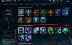 Riven Campeonato/Ramus Rei/Kayle Juiza 477 Skins