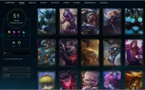 Conta League Of Legends Unranked - NV139 - PLAT 4 S10 barata