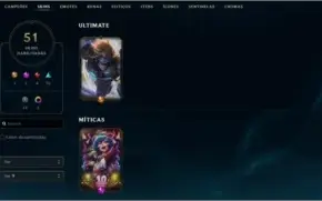Conta League Of Legends Unranked - NV139 - PLAT 4 S10 barata