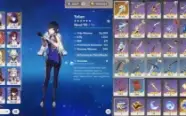🔴⭐AR 55 Raiden, Yelan, Xiao, Ayaka, Mona, Diluc e Aloy ⭐🔴