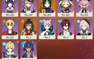 [AR 60] Conta End Game - 26 Personagens 5*
