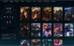 Conta de LOL do Beta