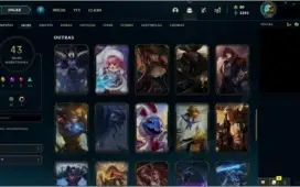 CONTA LOL - OURO 4