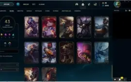 CONTA LOL - OURO 4