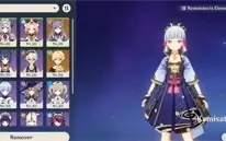 Ayaka + Keqing + Espada Áspera + Espinha celestial