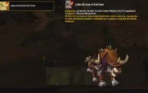 Personagem Warrior Elite Legion, Cm Pandaria, Cm Wod E Vanil
