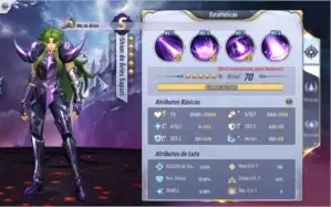 Conta Saint Seiya awakening (A130)