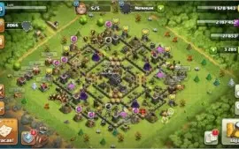Conta Clash of Clans cv 9