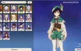 GENSHIN IMPACT - AR46 DILUC C1, VENTI, GANYU, QIQI, ARMA 5*