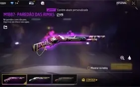 CONTA RARA DE FREE FIRE!!!