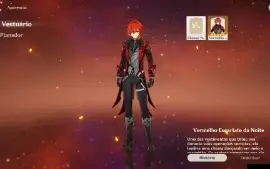 Conta Genshin Impact Lvl 60 Endgame Ayaka C2, Skin Diluc