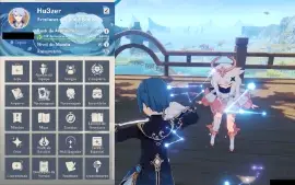 Conta Genshin Impact Lvl 60 Endgame Ayaka C2, Skin Diluc