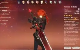 ✨ CONTA DE GENSHIN IMPACT ✨ PERSONAGENS E ITENS 5 ESTRELAS ✨