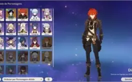 ✨ CONTA DE GENSHIN IMPACT ✨ PERSONAGENS E ITENS 5 ESTRELAS ✨