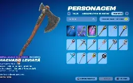⚔️ Fortnite Tryhard | Machado Leviatã + Picareta 0 Delay