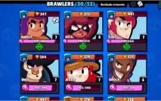 Conta de Brawl Stars com Shelly Estelar