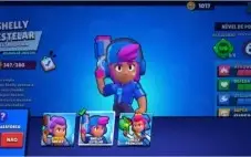 Conta de Brawl Stars com Shelly Estelar