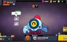 Conta de Brawl Stars com Shelly Estelar