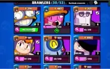 Conta de Brawl Stars com Shelly Estelar