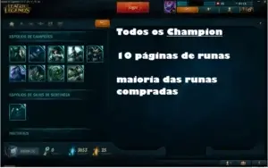 CONTA LOL - TOOOOP !