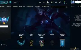Conta Lol Platina 2 | 215 Skins | Quase Full Champion