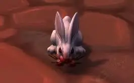 Mascote Coelho de Negraluna World of Warcraft  Darkmoon Rabb