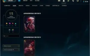 CONTA DE LOL PLATINA 4 PROMOÇÃO!!!