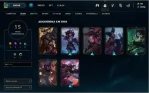 CONTA DE LOL PLATINA 4 PROMOÇÃO!!!