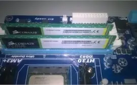 Kit gamer Placa Mãe+ Fx6300+ 8gb Ram+ Placa De Vídeo+teclado