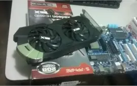 Kit gamer Placa Mãe+ Fx6300+ 8gb Ram+ Placa De Vídeo+teclado