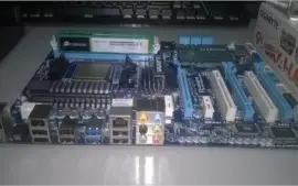 Kit gamer Placa Mãe+ Fx6300+ 8gb Ram+ Placa De Vídeo+teclado