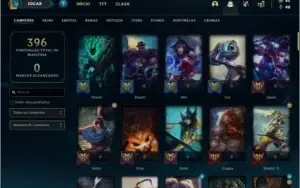 CONTA PRATA 2 COM 26 SKINS E 91 CHAMPS