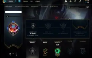 CONTA PRATA 2 COM 26 SKINS E 91 CHAMPS